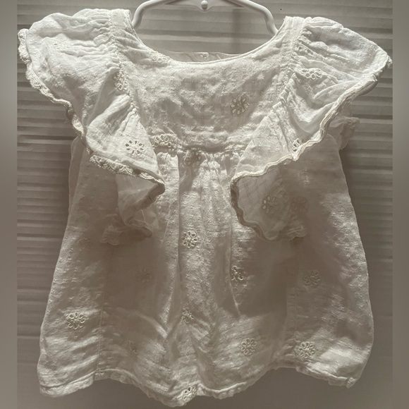 Cat & Jack Eyelet Top - Picture 1 of 2